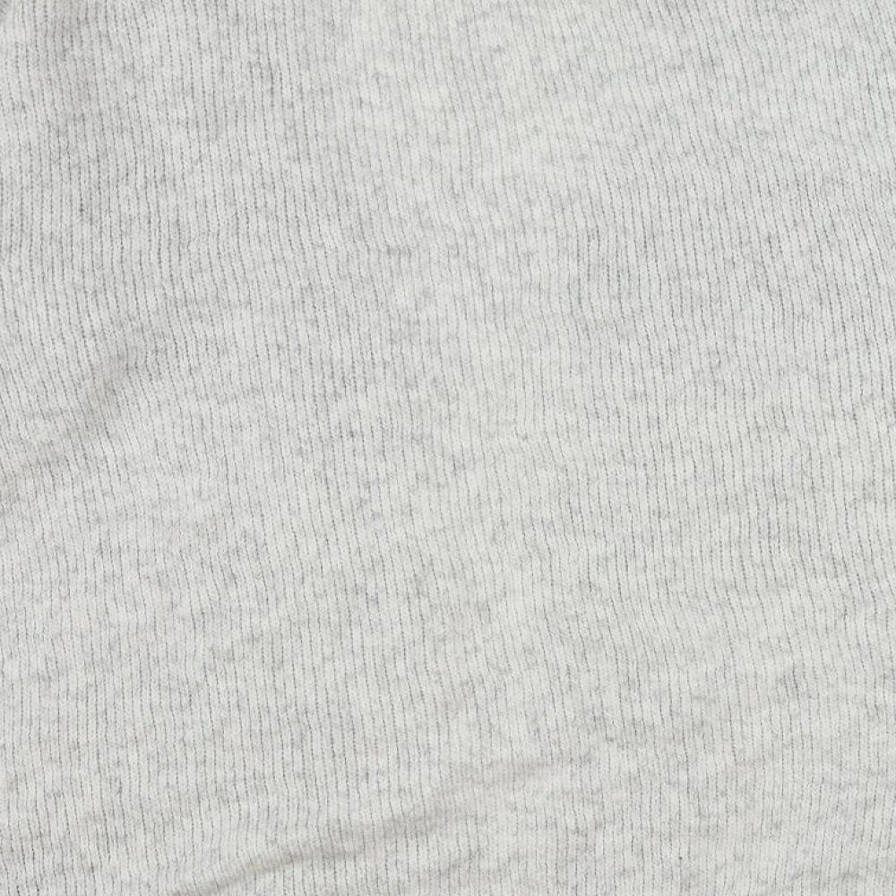 Womens UK Size S H&M Grey Cardigan Jumper