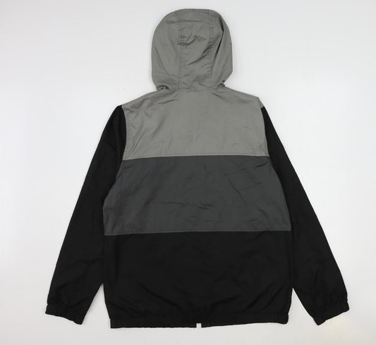 Zine Mens Grey Jacket Size S Zip