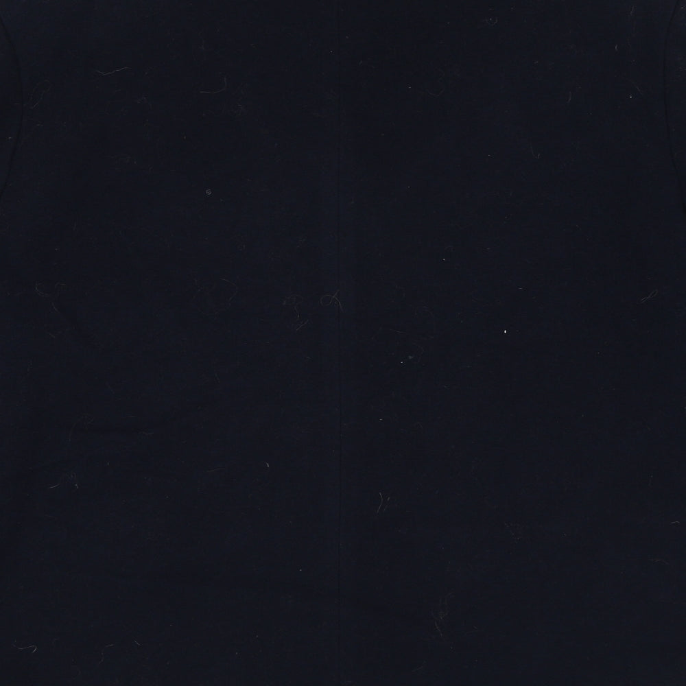 Womens UK Size 16 Anne Brooks Black Overcoat