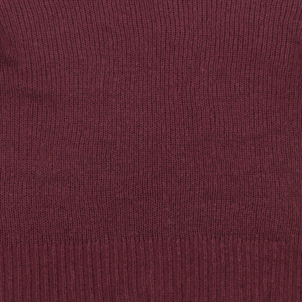 Womens UK Size S New Look Purple Pullover Jumper