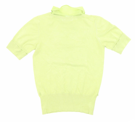 Womens UK Size 8 Marks and Spencer Green Pullover Jumper