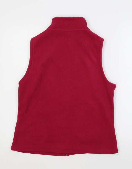 Womens UK Size M EWM Pink Gilet