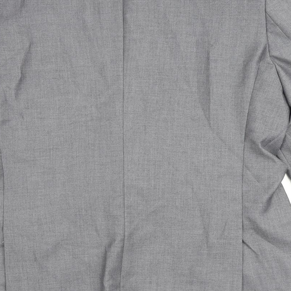 Mens UK Size 42 Jack Reid Regular Grey Suit Jacket