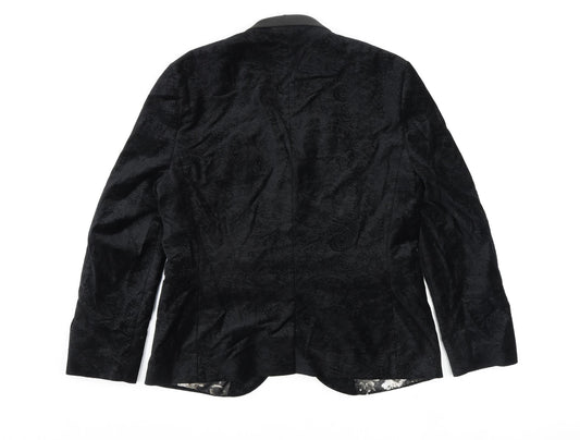 Mens UK Size 42 NEXT Regular Black Suit Jacket
