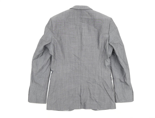 NEXT Mens Grey Wool Jacket Blazer Size 38 Regular