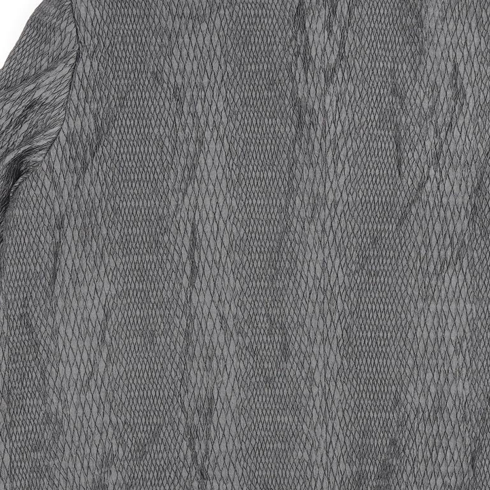 Gerry Weber Womens Grey Jacket Blazer Size 18 Button
