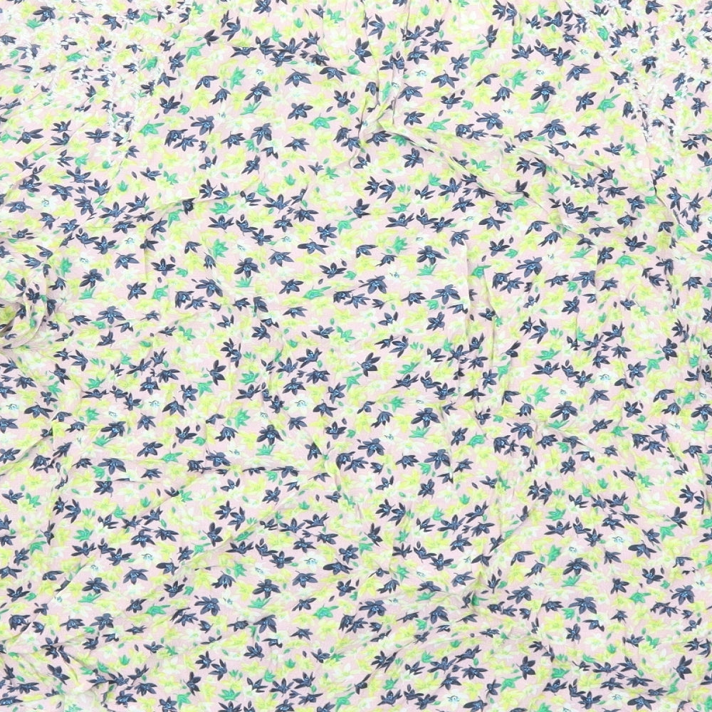 Womens UK Size 8 Per Una Multicoloured Basic Blouse
