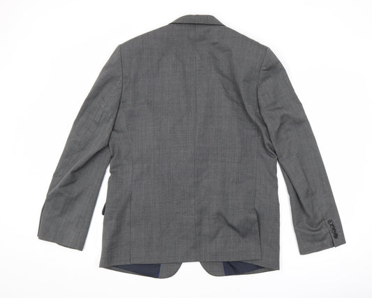 Mens UK Size 40 Marks and Spencer Regular Grey Suit Jacket