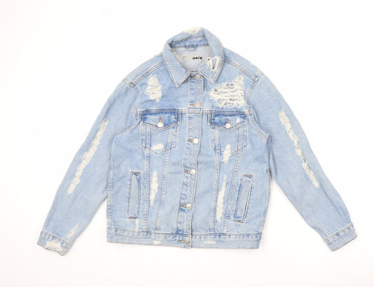 Womens UK Size 8 Topshop Blue Jacket