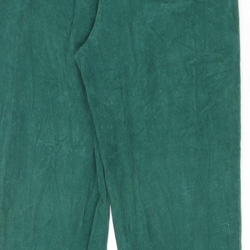 Womens UK Size 27 in Damart Regular Fit Green Trousers