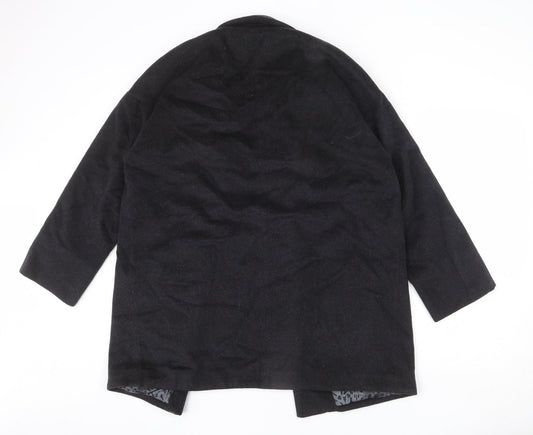 Womens UK Size 14 River Island Grey Overcoat