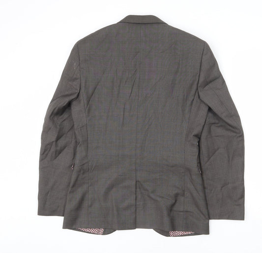 Mens UK Size 36 NEXT Regular Grey Suit Jacket