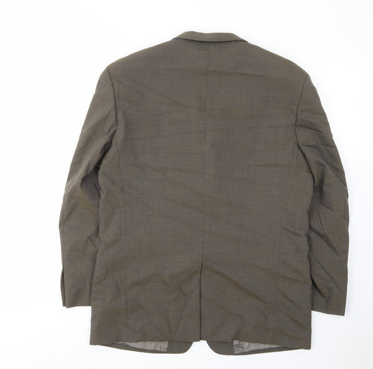 Mens UK Size 40 NEXT Regular Brown Suit Jacket