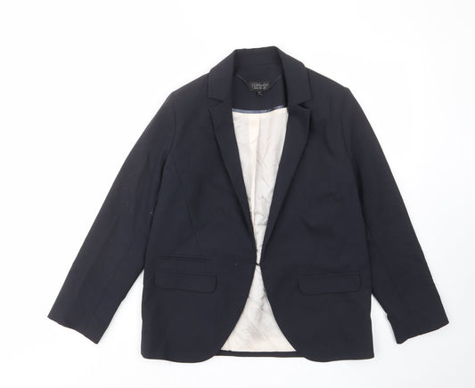 Womens UK Size 10 Topshop Blue Jacket