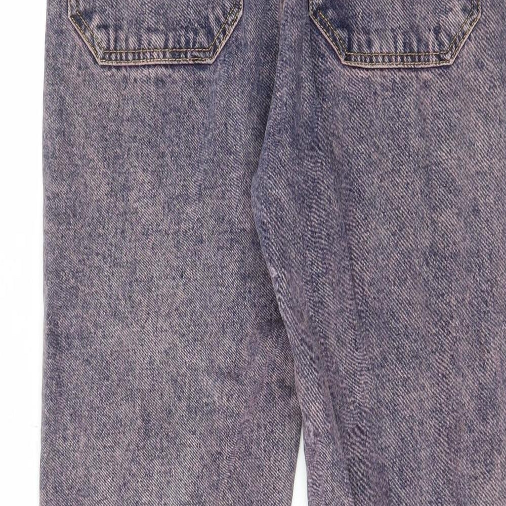 Womens UK Size 10 Stradivarius Regular Fit Straight Blue Jeans