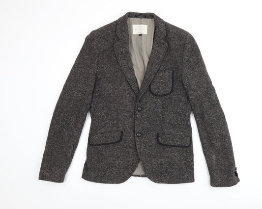 Womens UK Size S River Island Regular Brown Blazer