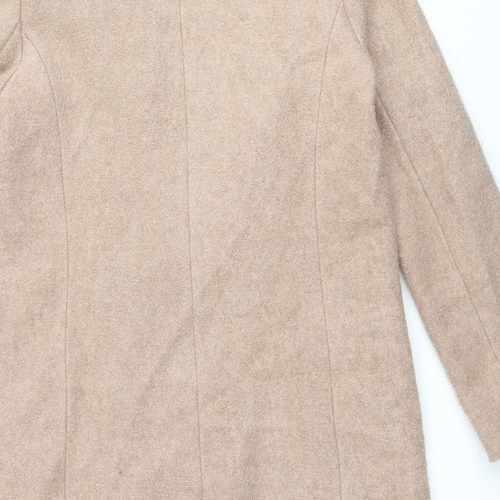 Womens UK Size M Oasis Pink Overcoat