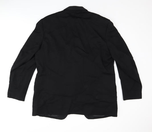 Mens UK Size 44 Berwin Regular Black Suit Jacket