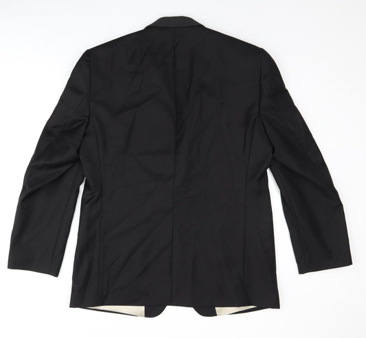 Mens UK Size 40 John Lewis Regular Black Suit Jacket