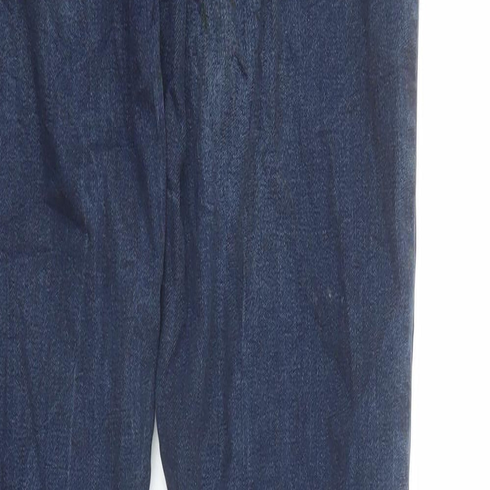 Womens UK Size 26 in H&M Regular Fit Skinny Blue Jeans