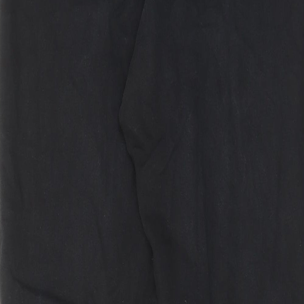 Denim & Co. Womens Black Cotton Skinny Jeans Size 14 L30 in Regular Zip - Pockets