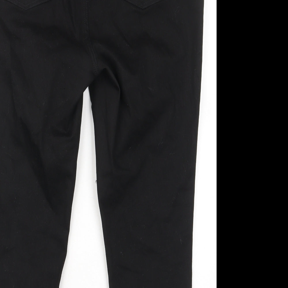 Madewell Womens Black Cotton Skinny Jeans Size 18 L24 in Regular Zip - Pockets, Belt Loops