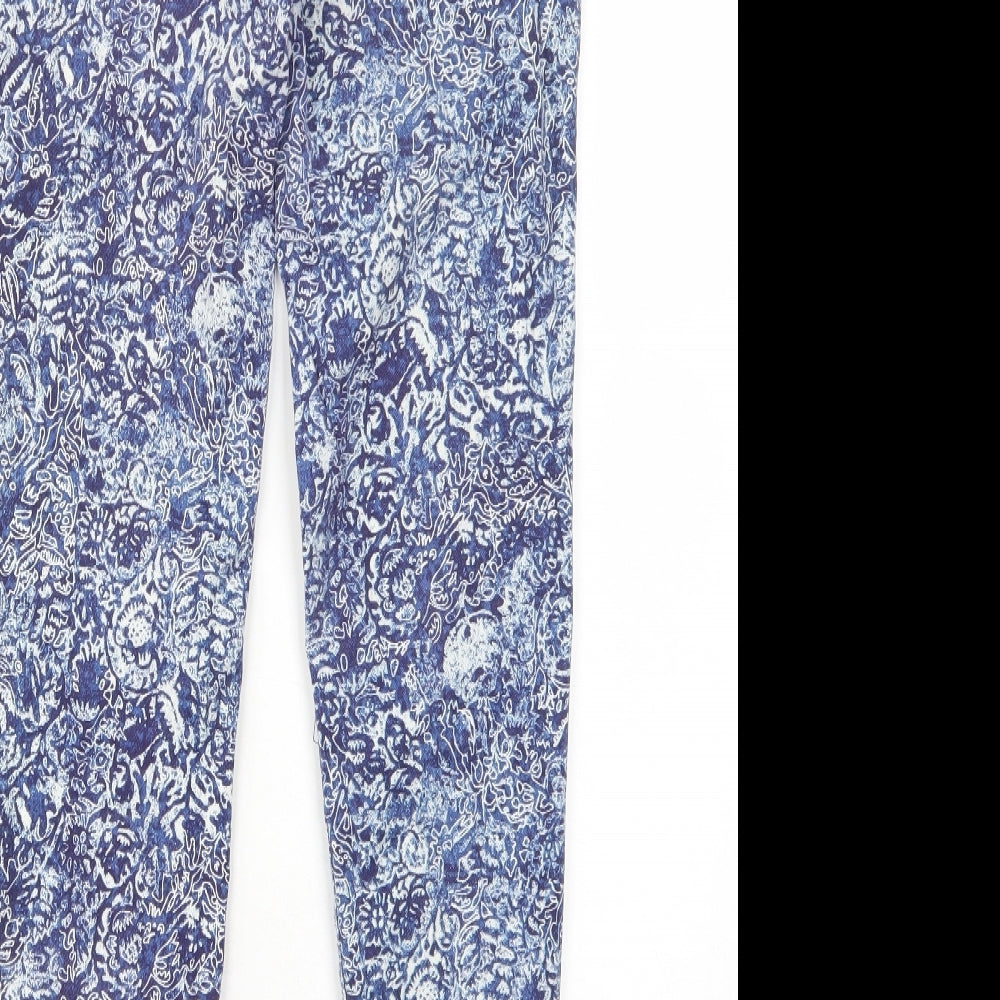 Womens UK Size 8 H&M Regular Fit Skinny Blue Jeans