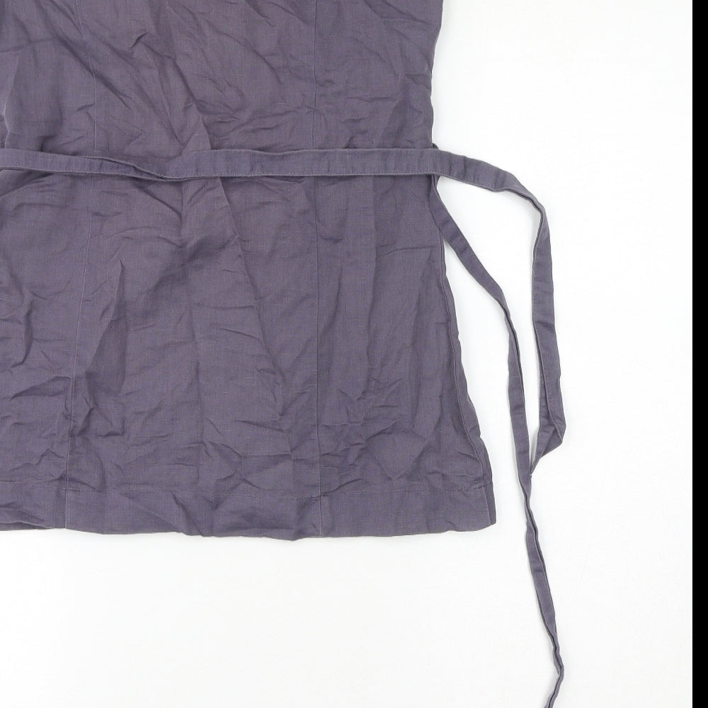 Womens UK Size 12 Gap Grey Basic Blouse