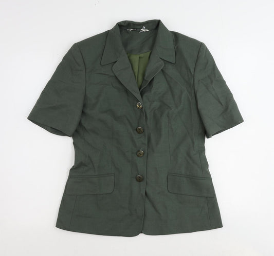 Womens UK Size 12 St Bernard Green Jacket