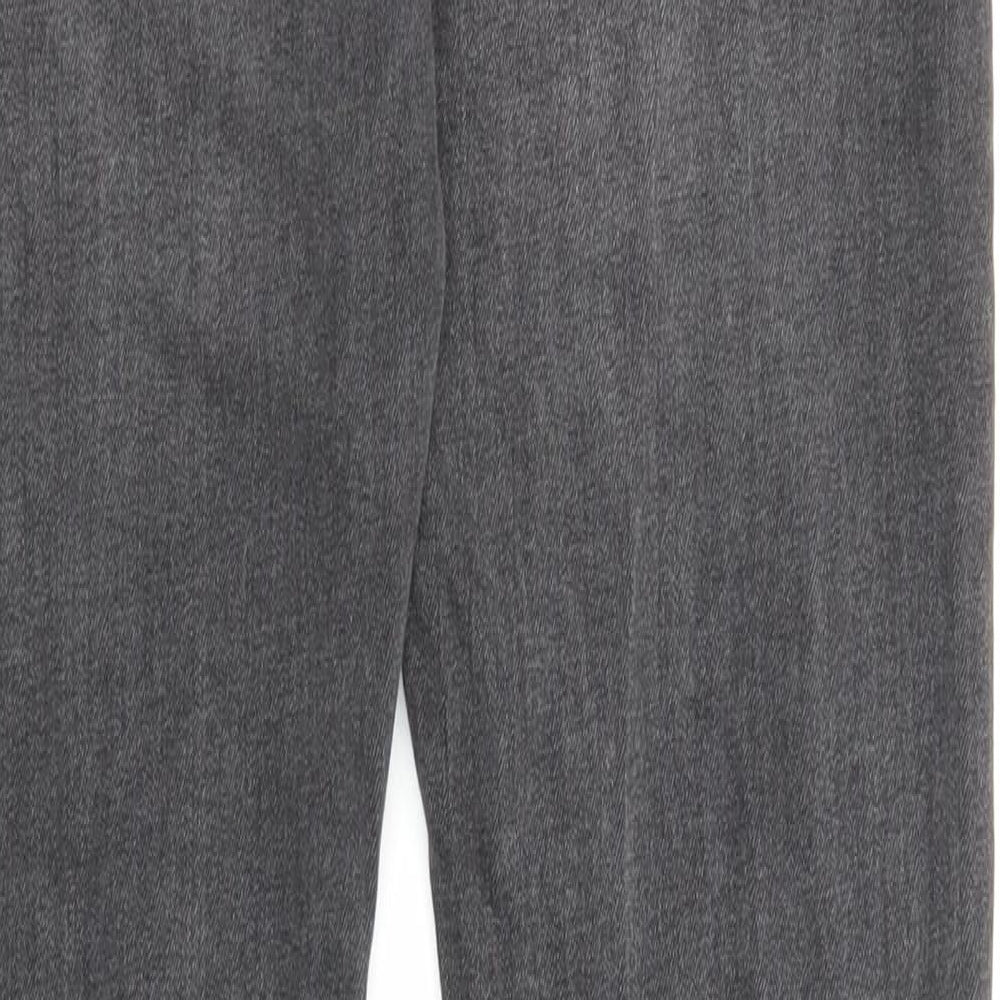 Topman Mens Black Cotton Skinny Jeans Size 32 in L32 in Regular Zip - Pockets