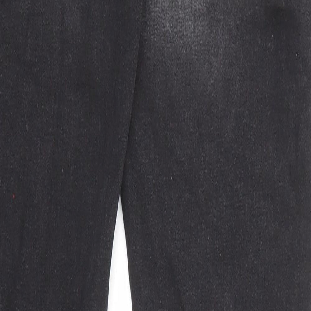 Mens UK Size 30 in Denim & Co. Regular Fit Skinny Black Jeans
