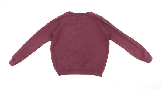 Womens UK Size 6 Jack Wills Red Pullover Sweatshirt