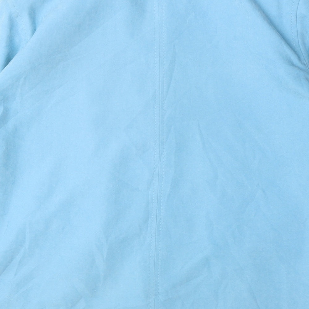 Womens UK Size 12 Finesse Blue Parka Coat