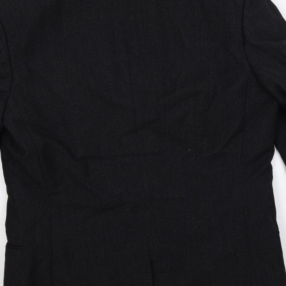 Mens UK Size 40 Burton Regular Black Suit Jacket