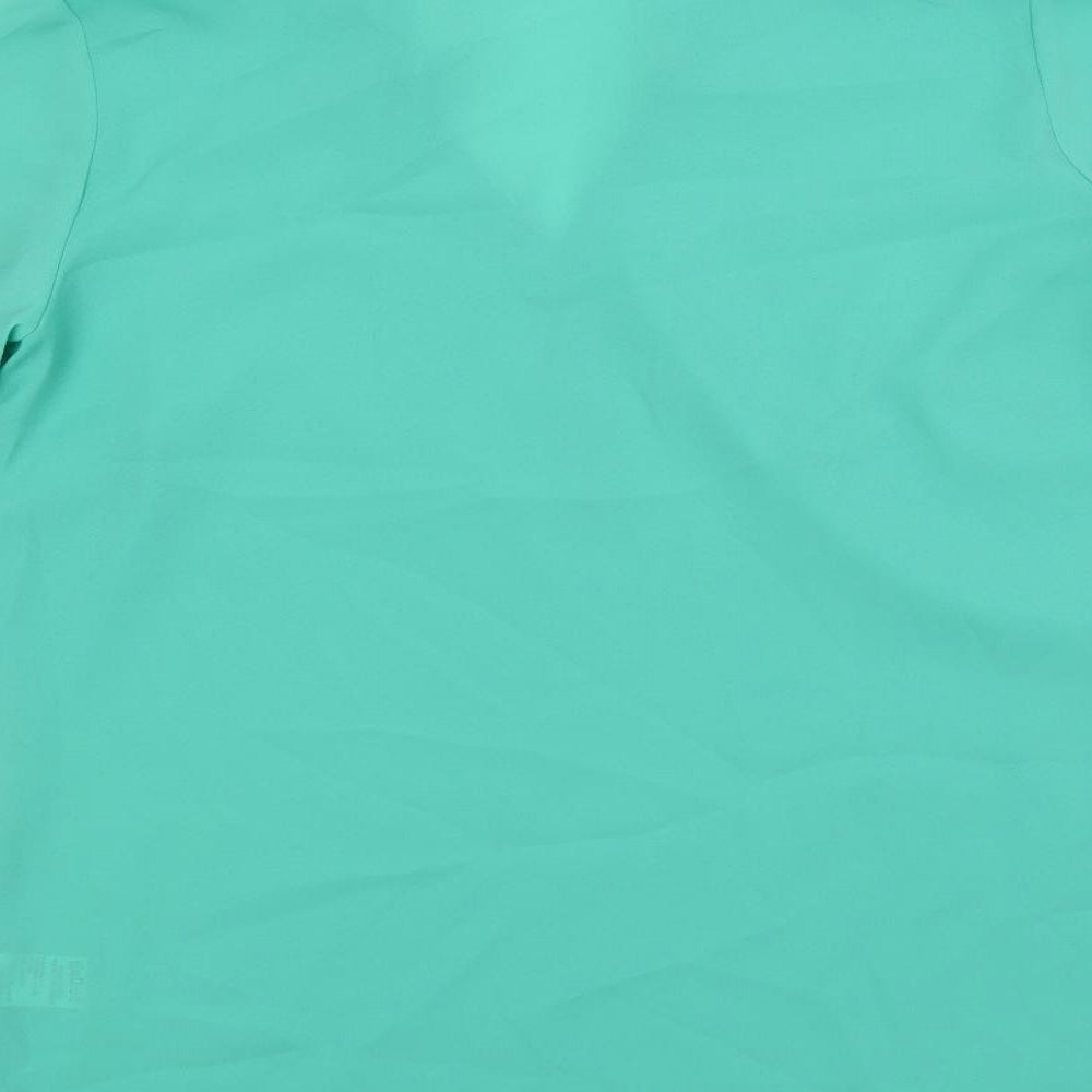 Womens UK Size 8 Marks and Spencer Green Basic Blouse