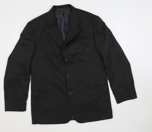 Mens UK Size 40 Armando Regular Grey Suit Jacket