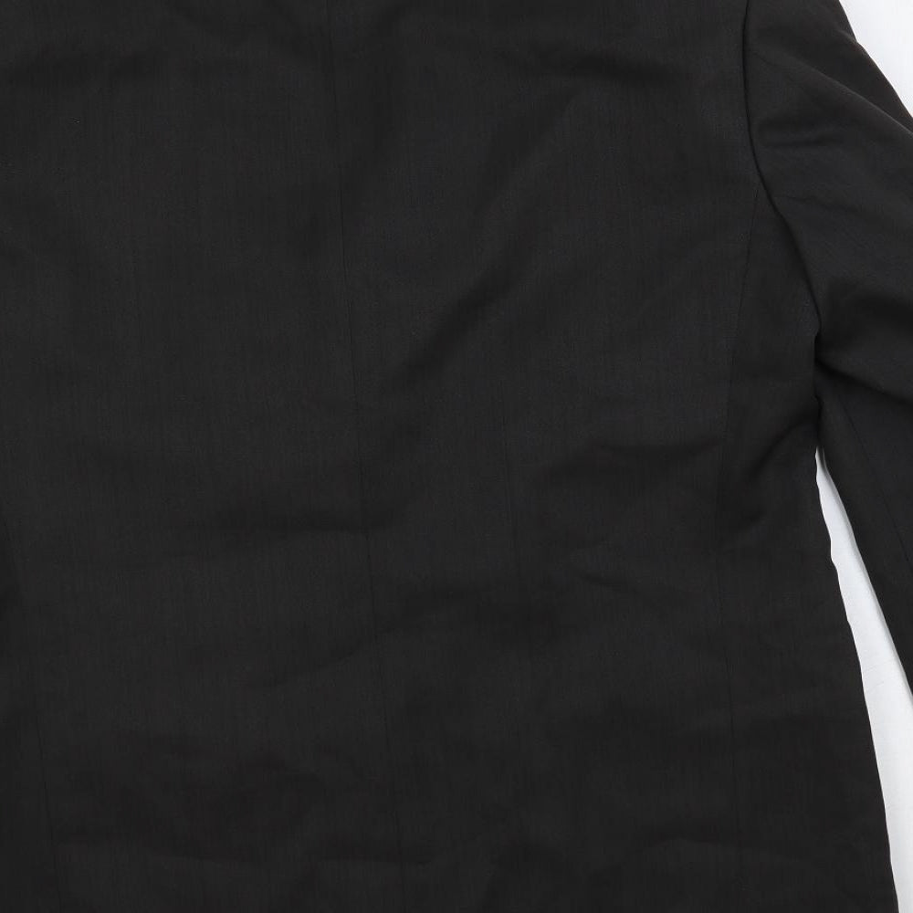 Armando Mens Grey Polyester Jacket Suit Jacket Size 40 Regular