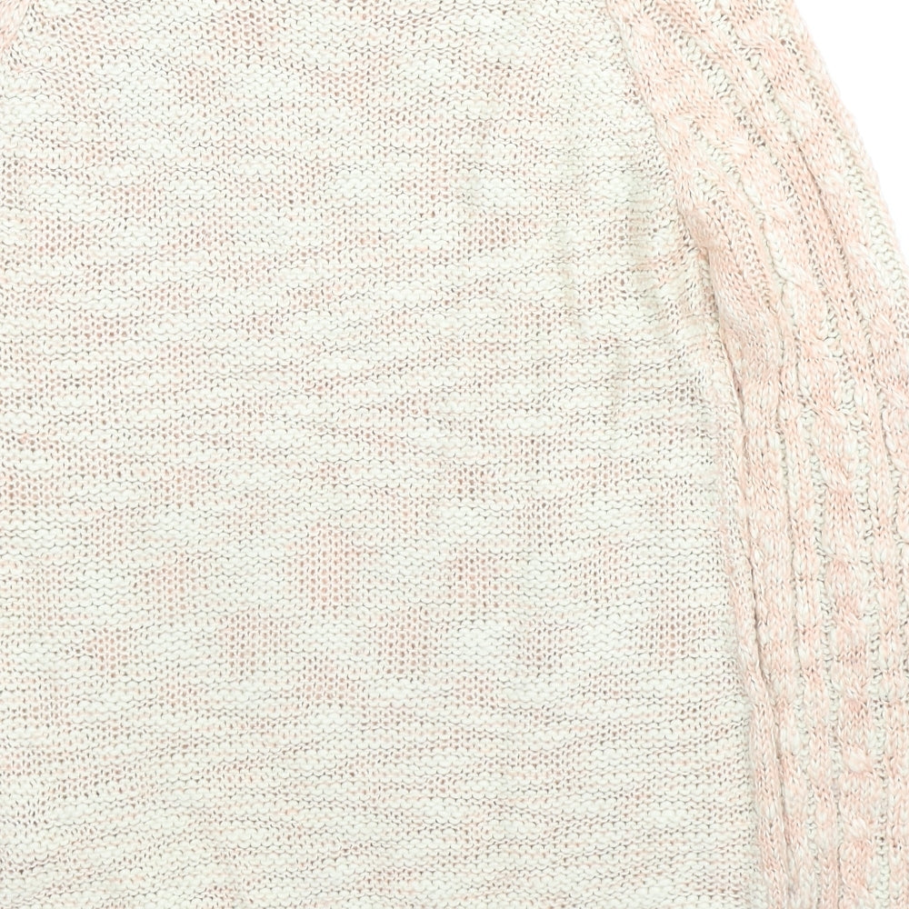 Womens UK Size 10 Dorothy Perkins Beige Pullover Jumper