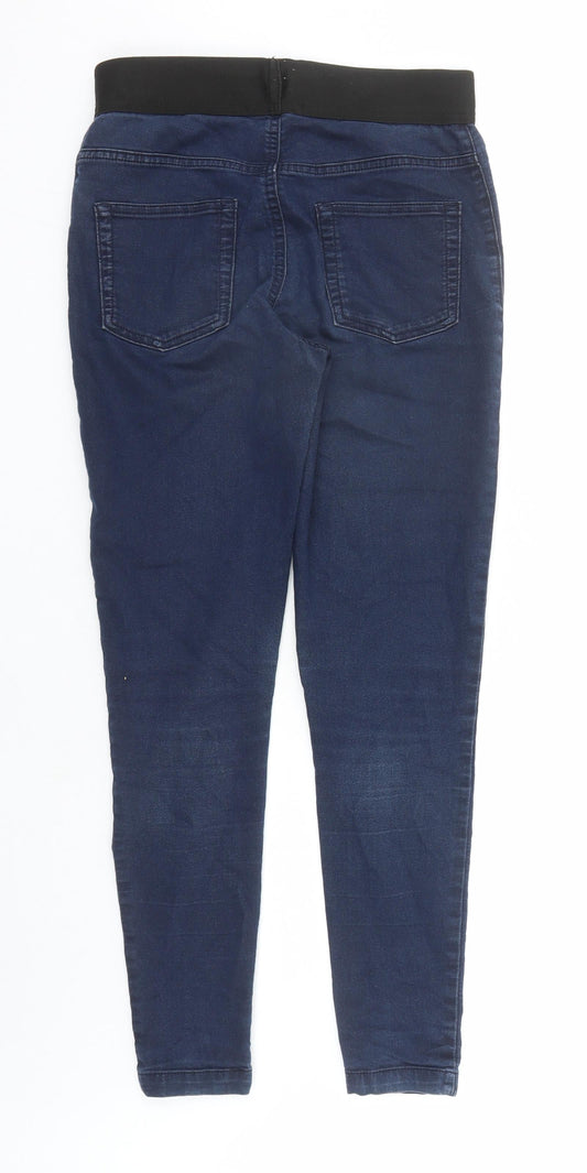 Womens UK Size 10 Marks and Spencer Regular Fit Jegging Blue Jeans