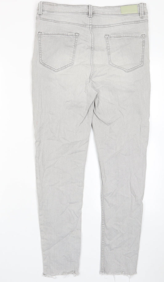 Womens UK Size 14 Marks and Spencer Regular Fit Skinny Grey Jeans