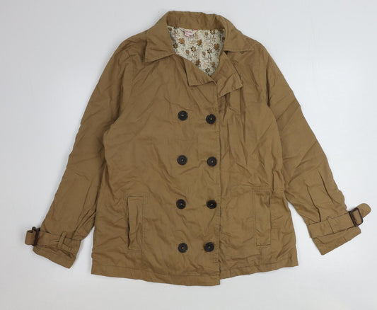 Womens UK Size 14 Simply Be Brown Jacket