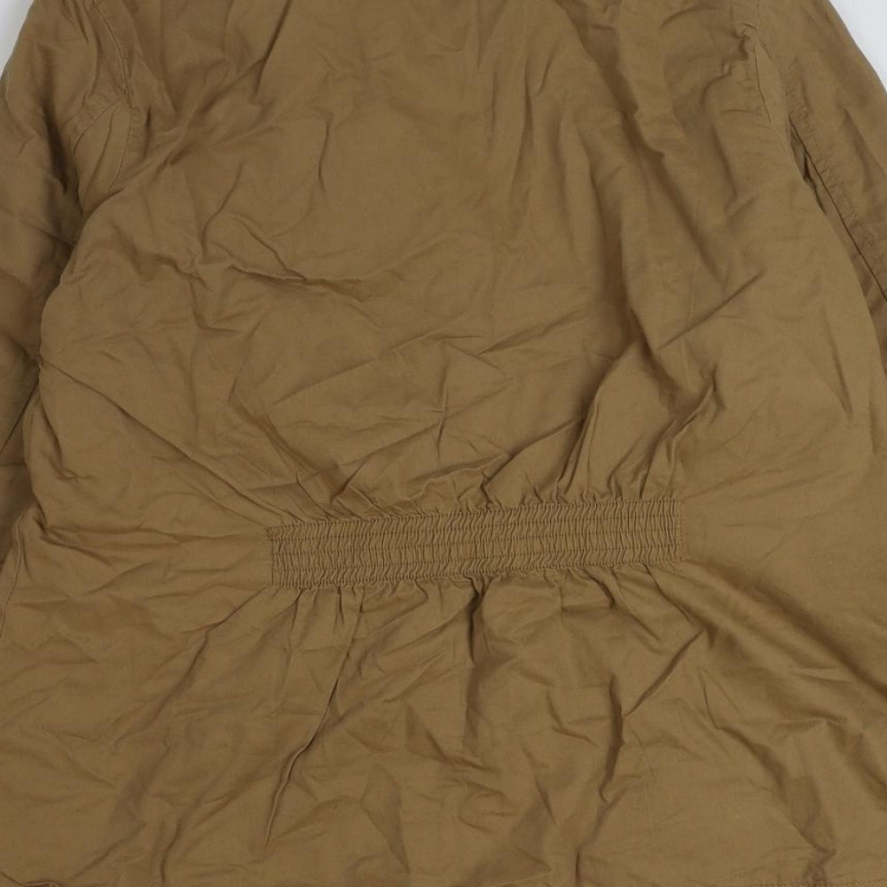 Womens UK Size 14 Simply Be Brown Jacket