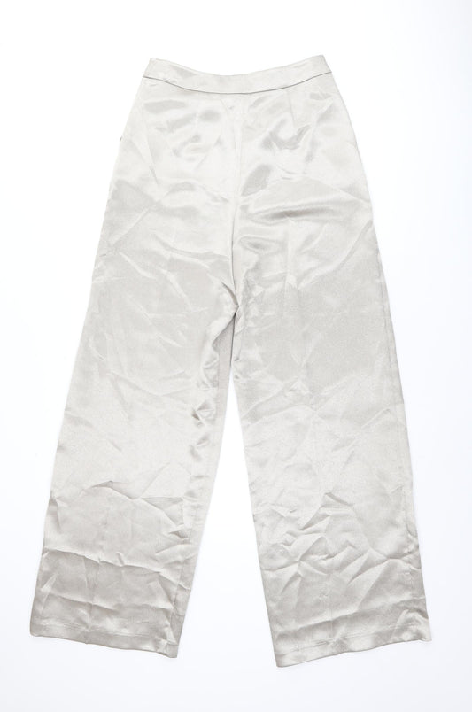 Womens UK Size 10 Miss Selfridge Regular Fit Gold Trousers
