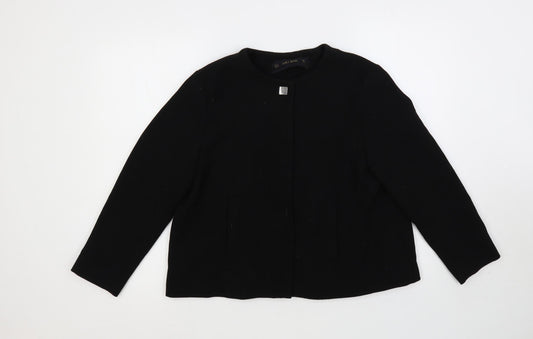 Womens UK Size M Zara Black Jacket
