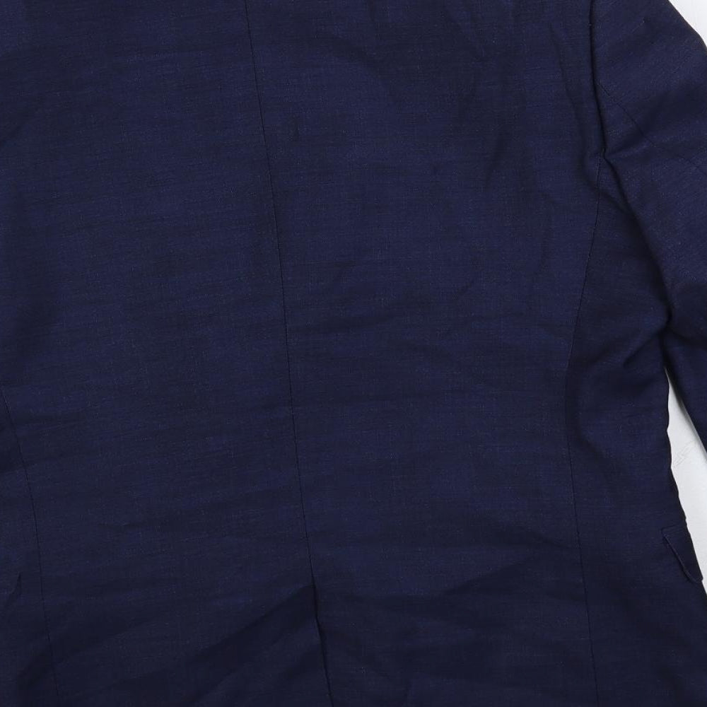 Mens UK Size 38 H&M Regular Blue Suit Jacket