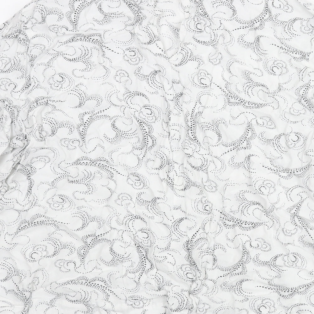 Womens UK Size 14 Marks and Spencer White Basic Blouse
