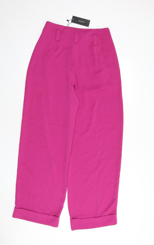 Womens UK Size 8 VERO MODA Regular Fit Purple Trousers