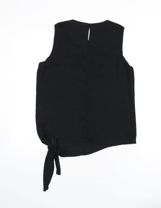 Womens UK Size 8 New Look Black Basic Tank