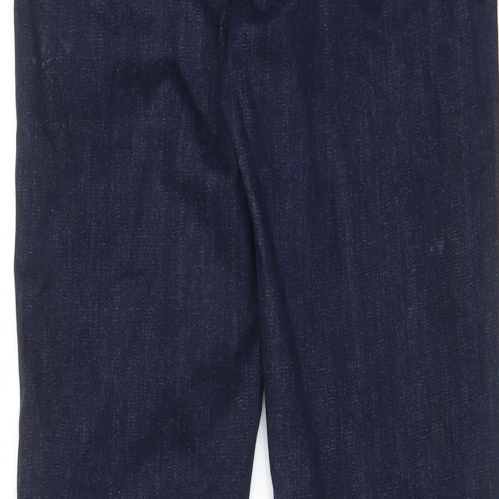 Womens UK Size 29 in H&M Regular Fit Straight Blue Jeans