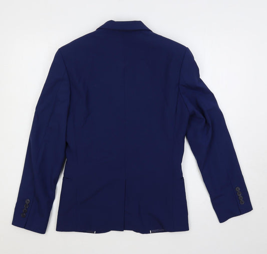 Mens UK Size 34 Marks and Spencer Regular Blue Suit Jacket